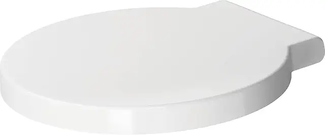Duravit WC Bril: Starck 1 Toilet Seat with Soft-Close, White