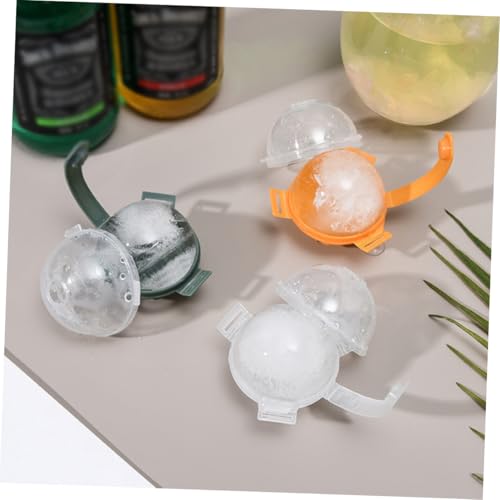 Molde Redondo para Hielos de Whisky 12 Piezas Naranja miniatura 4