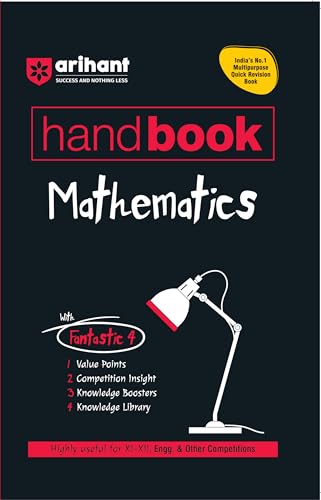 Image of Arihant Handbook Mathematics Class 11 and 12 | With Quick Revision Guide | JEE, CBSE, NEET, Engineering and Other Entrance Exams 2026-2027| With Value Points, Competition insight | English Medium