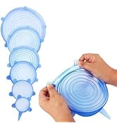 GLIVE (LABEL) Silicone rubber lid for container,silicone lids for bowls, cover for container, bow...