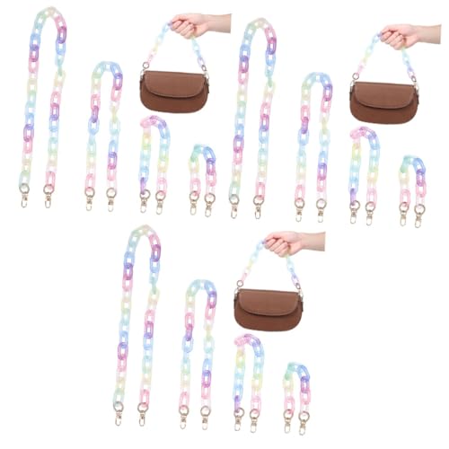 Rallonge de sac en résine 12 maillons acryliques robustes pour adapter la bandoulière - 2