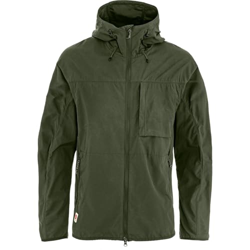 Image of Fjallraven High Coast Wind Men's Wind Jacket - Wind Resistant Shell, Lightweight Fabric, Packable Design - Hiking, Trekking