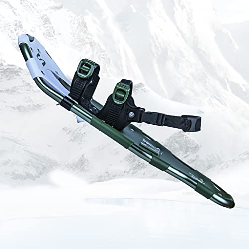 Secotan 21/25/30 Inches Snowshoes, Lightweight Aluminum All Terrain Snowshoes For Men & Women, Heel Lift Design And Up To 250 Lbs With Snowshoe Bag (21 Inch) #TOP4