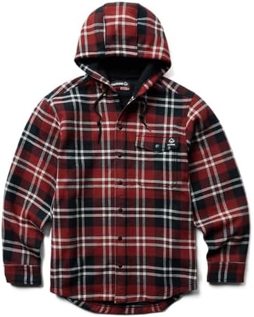 WOLVERINE Men's Bucksaw Shirt Jacket, Garnet Plaid, Medium : Amazon.ca:  Clothing, Shoes \u0026 Accessories