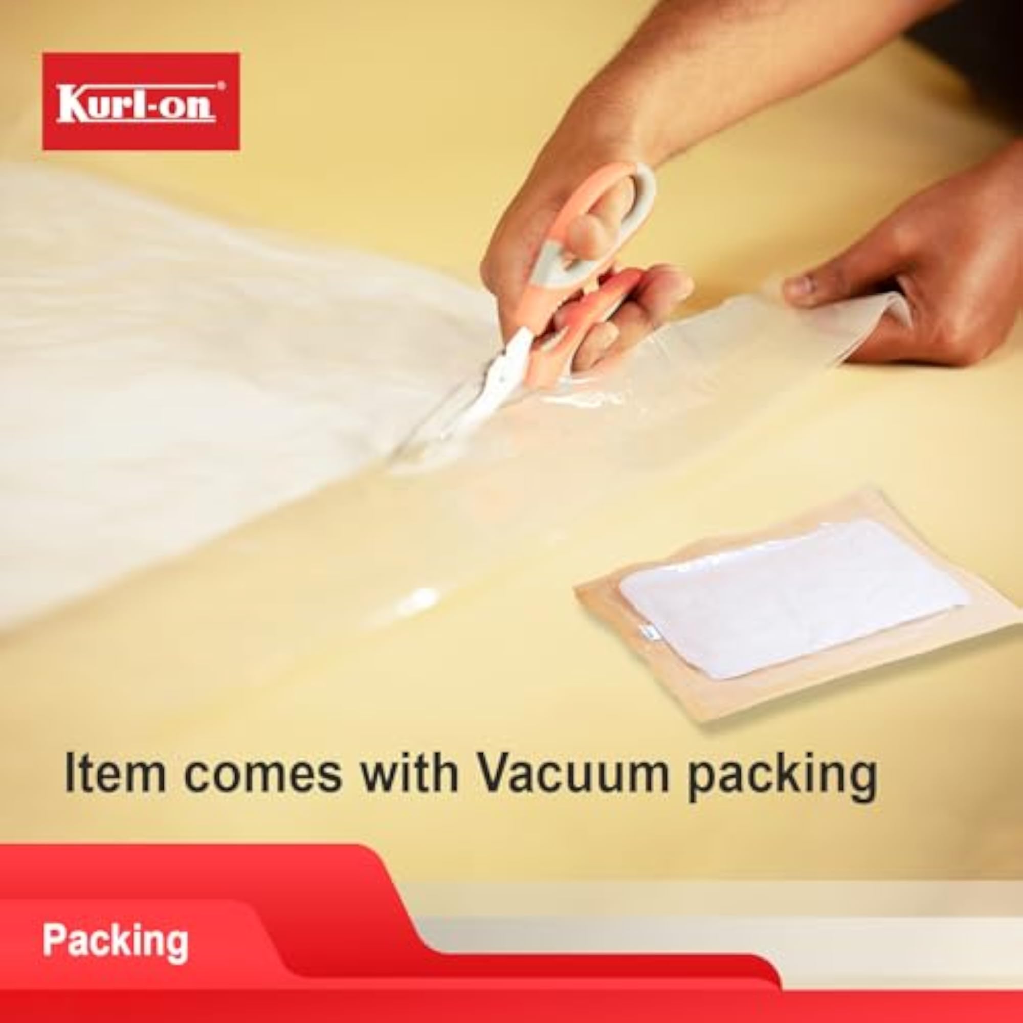 KURLON Pillows | Fiber Pillows with Knitted Fabric