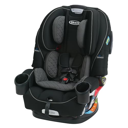 Graco 4Ever 4 in 1 Car Seat, Featuring TrueShield Side Impact Technology, Adjustable Harness System,...*