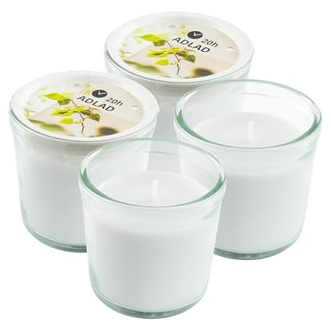Ikea ADLAD Scented Candle Set of 4 Cover