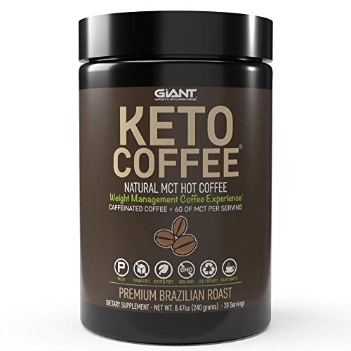 Keto Coffee – Instant Fat Drink for Ketogenic Diet - 8g of MCTs