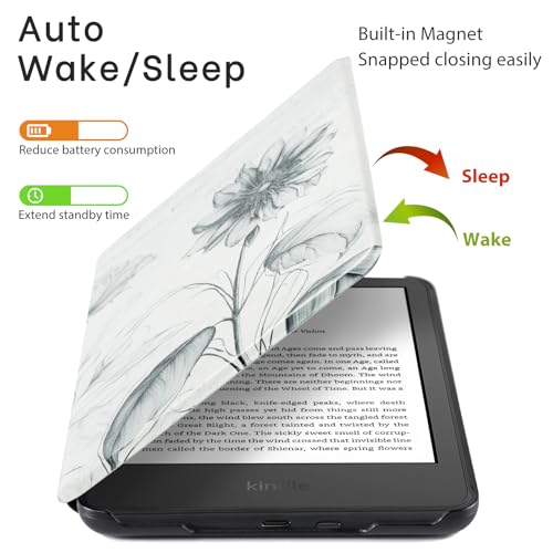 image for CoBak Case for All New 6 Inch E-Reader 2024 and 2022 (11 Generation) -