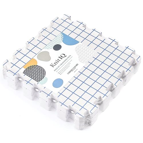 KnitIQ Replacement Blocking Mats for Knitting and Crochet Projects - Extend Existing Mats for Larger Projects - 0.75