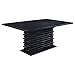 Coaster Home Furnishings 102061 Contemporary Dining Table, Black