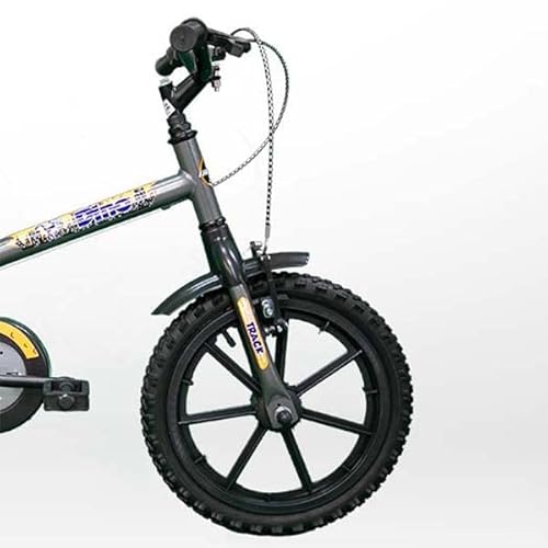 Bicicleta Infantil Aro 16 Dino Grafite e Laranja, Track Bikes