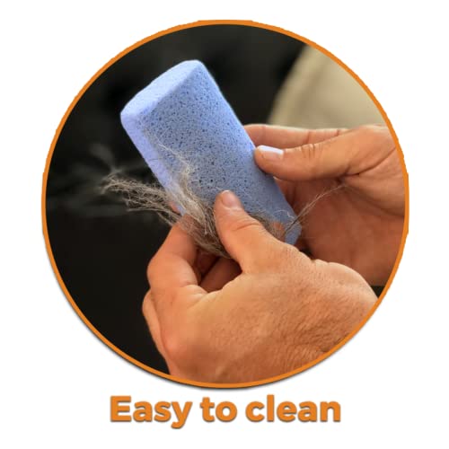 The Original Pet Hair Remover for Car - 4 Inch Pumice Stone Tool - Remove Dog Hair from Car Easily (One Pack)