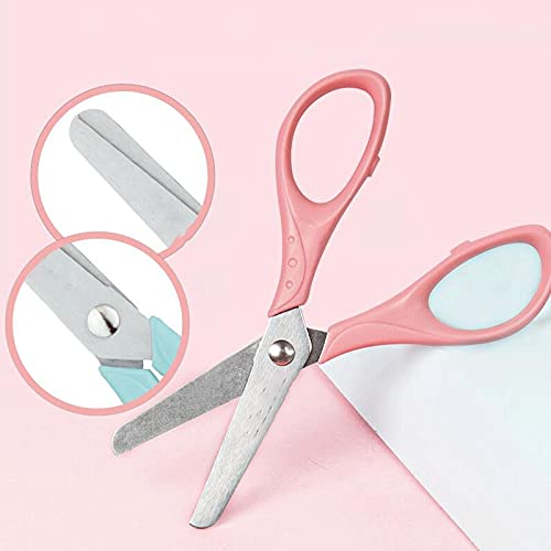 Büroschere,Bastelschere,Scheren 2er Set,Bastel-Papierschere,Geeignet für Jugendliche, Lehrer,Handwerkerausbildung