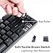 Wireless Mechanical Keyboard Ergonomic, Velocifire TKL71WS 71-Key Tenkeyless Compact Size with Brown Switches& Ice Blue Backlit for Copywriters, Typists, and Programmers