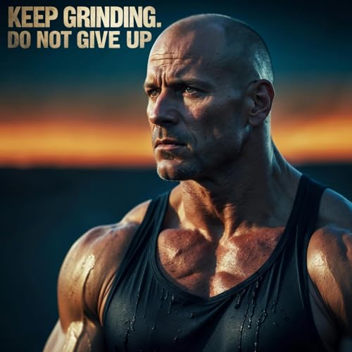 David Goggins &ndash; KEEP GRINDING. DO NOT GIVE UP | Never Quit, Never Settle Podcast Por  arte de portada