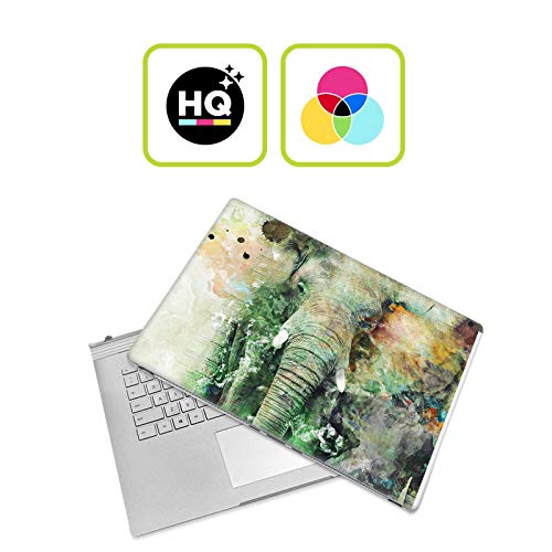 Vinyle autocollant Microsoft Surface Book 2 protection skin Riza Peker Éléphant de qualité - 2
