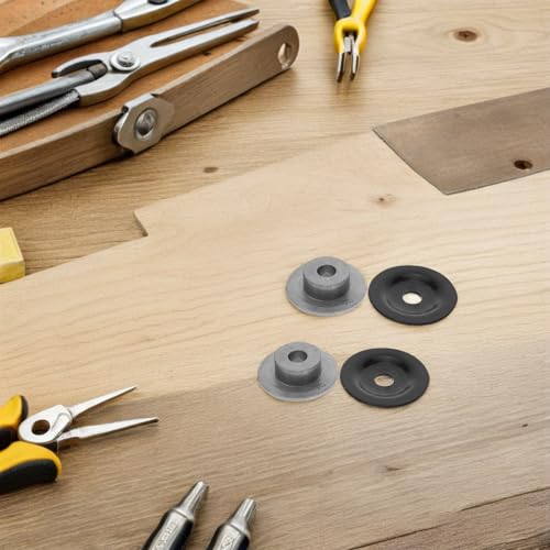 Bridas de acero amoladora angular ajuste precisión aislamiento polvo 4 piezas metal 4