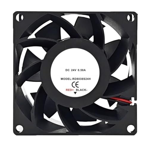 Ventilateur de refroidissement RD8038B24H à double roulement à billes 8cm - 3