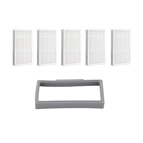 ZAIXIA Filtro de Filtro de aspiradora Sellos de Goma compatibles for la Serie Prosconic Kaka 780T / 790T / Alpaca Plus for Piezas robóticas de aspiradora Hilarity (Color : As Shown) Cover