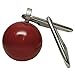 Amber Fight Gear Throwing Weight Hammers Solid Iron Lathe-Turned Ball with Ball Bearing Swivel & Wide Grip Handle, 40 lb