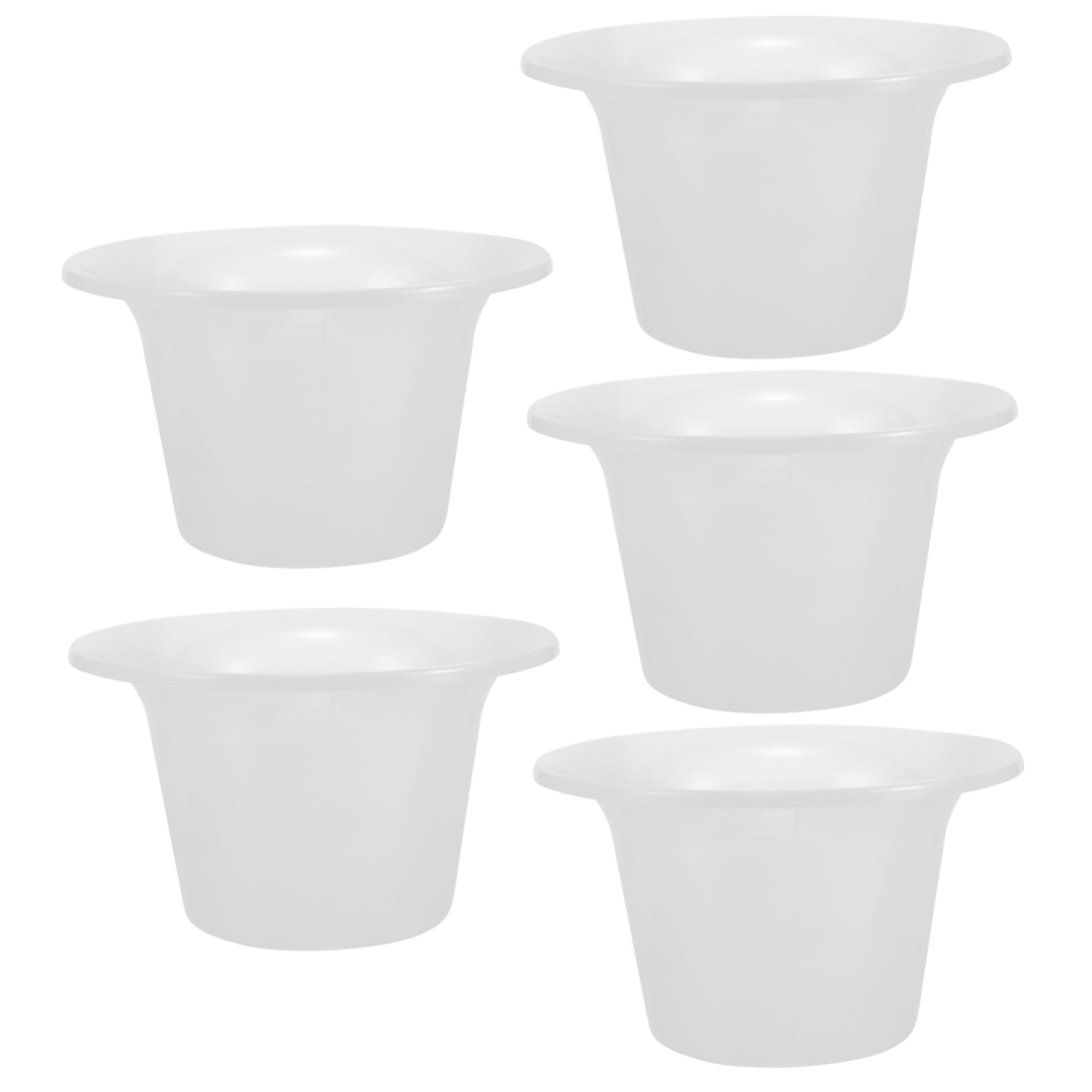 minkissy 5pcs Disposable Urinal for Women Portable Urinal for Camping Cup Spit Plastic Chamber Pot Portable Toilet for Boys and Girls