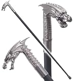 Canne de Marche de 94cm Canne Dragon Fury Canne de Marche Decoration
