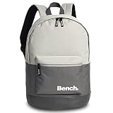 Bench Rucksack Daypack Backpack Schulrucksack 64150, Farbe:Zement/Hellgrau
