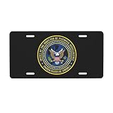 6x12 Inch Seal of The Office of The Director of National Intelligence License Plate Aluminium Car Front License Plate Novelty Metal Vanity Tag Car Front Tag Automotive Accessories