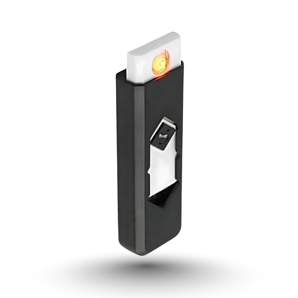 Drumstone (𝐒𝐩𝐞𝐜𝐢𝐚𝐥 𝟏𝟓 𝐘𝐞𝐚𝐫𝐬 𝐖𝐚𝐫𝐫𝐚𝐧𝐭𝐲) USB Rechargeable Windproof Cigarette Lighter – Flameless Electronic Pocket Lighter for Travel, Office & Outdoor Use – Portable,-picture-25