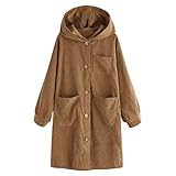 Damen Long Sleeve Hoodies Wesentlich Patchwork Cord Damen Oversize Zipper Jacke Windbreaker Crop Mantel Lässige Elegant Wolljacke Vintage Mantel Slim Parka Outwear Locker Strickjacke