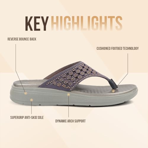 Image of Medifeet Women's Trendy Thong Sandals
