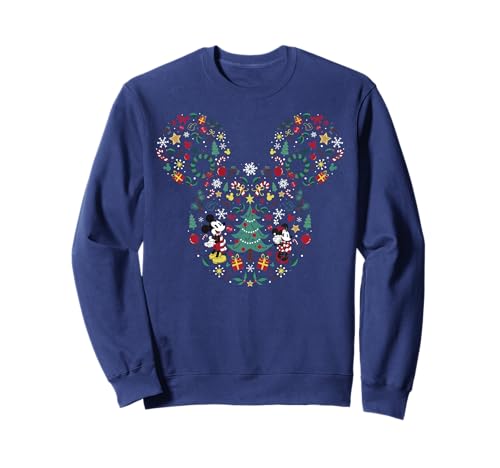 Disney Mickey & Friends Ohren mit Weihnachtssymbole Sweatshirt