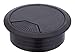Jandorf Specialty Hardware 61610 Adjustable Desk Grommet, Plastic, Black