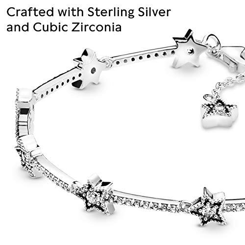 Pandora Celestial Stars Bracelet - Gift for Her - Sterling Silver & Cubic Zirconia Bracelet for Women - With Gift Box3