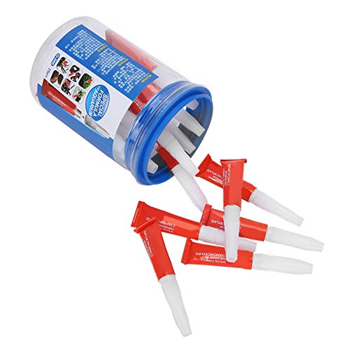 Aquariumpflanzenkleber, Selbstklebender Sofortkleber für Aquariumzubehör mit Hoher Haftung und Schneller Trocknung, Geeignet für Aquarien, Lebende Korallenstecklinge, Stein,