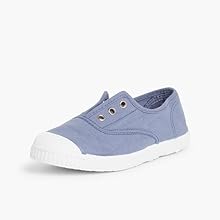 Zapatillas Lona Punta Goma Sin Cordones1