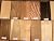 40-6" x 12" Labeled Wood Veneer Pieces (20 Square Feet) Exotic and Domestic Marquetry Arts Crafts Pack