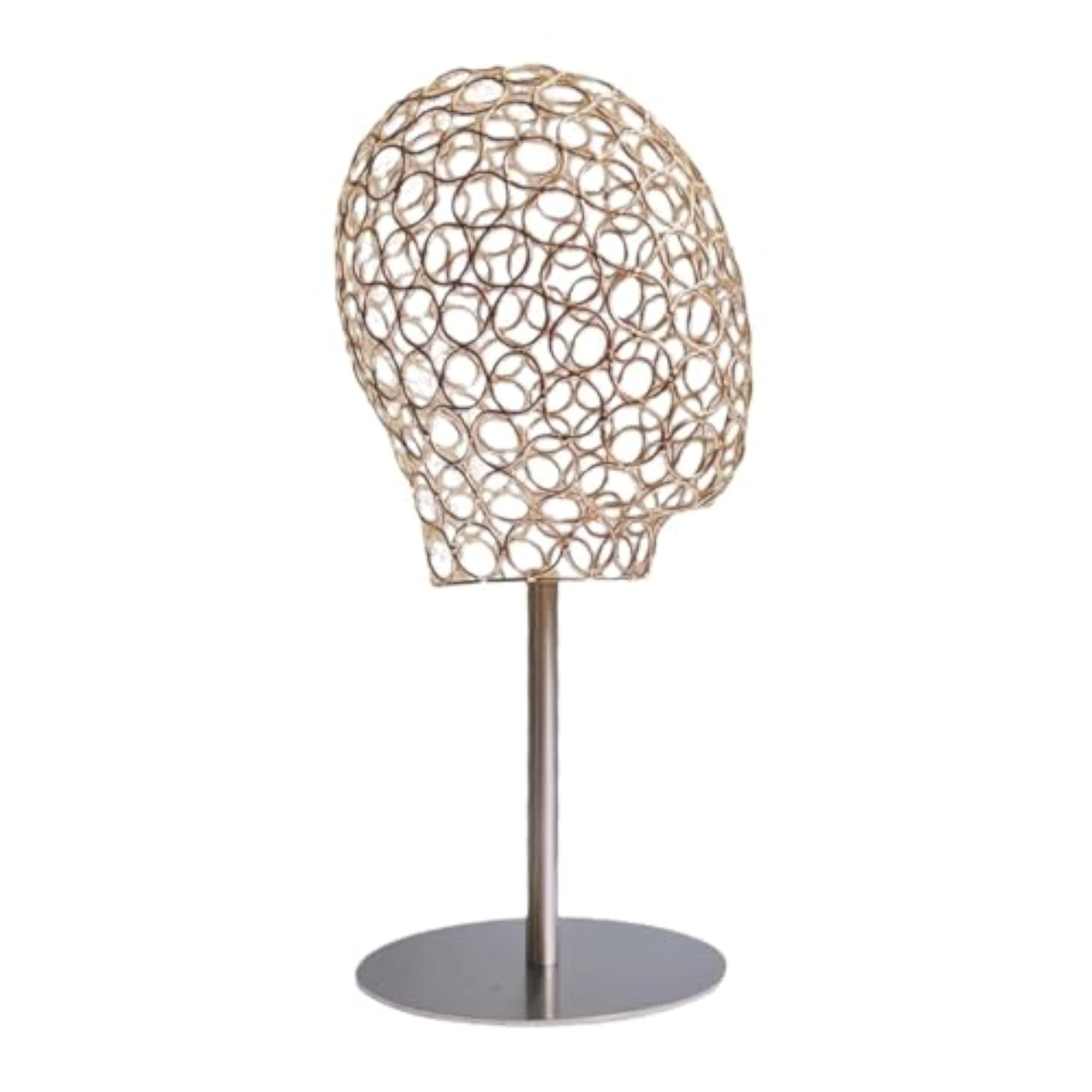 Wig Stand Salon Prop for Hairdresser Training Display
