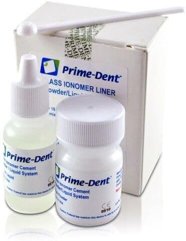 Prime-Dental Permanent Glass Ionomer Liner Dental Luting Cement