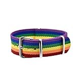 pulsera gay * Descubre que te quedara perfecta ya que se ajusta a tu muñeca. Siempre nueva, lávala y los colores seguirán vivos y alegres. Imagina una tela tan agradable que no molesta ni pica parece que no la llevas. Largo de la pulsera 23 cm y ancho 2 cm.