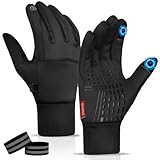 🏂Emballage soigné : L'intérieur des gants Solivive est en peluche douce et épaisse pour garder vos mains au sec et au chaud, et le brassard réfléchissant sport offert vous assure une sécurité optimale pendant vos exercices.