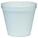 Dart 8SJ12 Food Containers, Foam, 8oz, White (Case of 1000)
