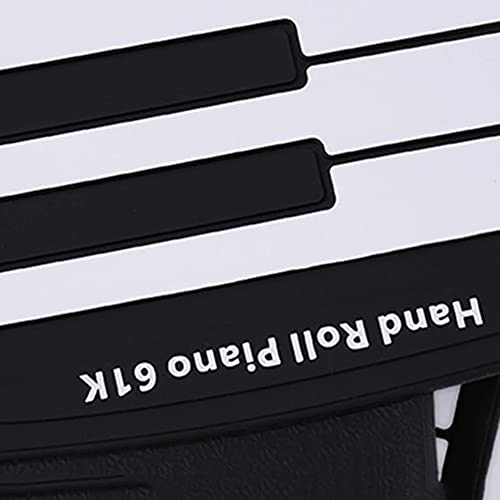 JTYX 61 Touches Roll Up Piano Portable Electronic Hand Roll Piano Clavier de Piano Pliable en Silicone Haut-Parleur intégré pour Les débutants et Les Enfants - Les Beatles, Paul McCartney, John Lennon, RIngo Starr, George Harrison JTYX 61 Touches Roll Up Piano Portable Electronic Hand Roll Piano Clavier de Piano Pliable en Silicone Haut-Parleur intégré pour Les débutants et Les Enfants – Image 8
