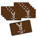 Produktbild 10er SET KESPER 32311 Dekor-Frühstücksbrettchen HALB SO WILD Melamin