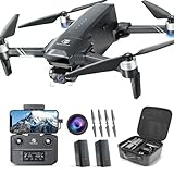TRIPLEFINE TF35 PRO 2-Axis Gimbal Drone with Camera 4K, 2 Batteries 80-Min Flight Time, 11500 FT Range Transmission, 4K/30FPS Camera GPS-Drone, FAA Certification Completed