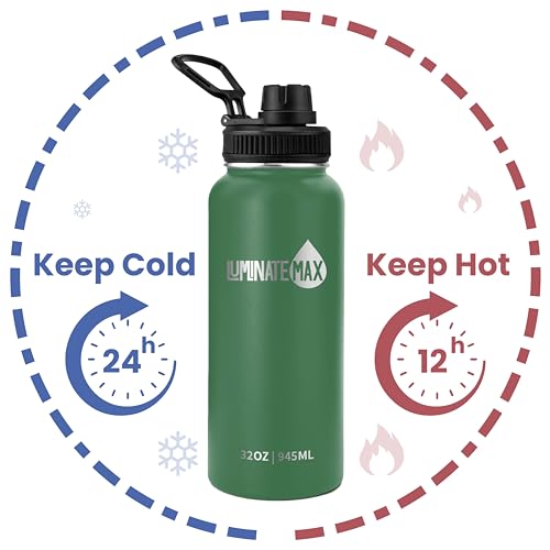 Insulated-Water-Bottle-with-Straw-32oz-3-Lids-Metal-Bottles-Stainless-Steel-and-Wide-Mouth-Sports-Water-Travel-Gym-Water-Bottle-Hiking-Camping
