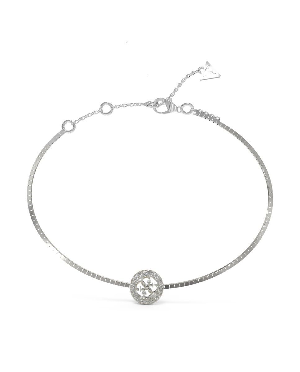 PULSERA GUESS - 4G CRUSH Color: Plata