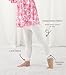 DREAMHALO Toddler Girls' Leggings-Viscose Made from Bamboo, Soft Pants Ruffle Bottoms Leggings White 5T