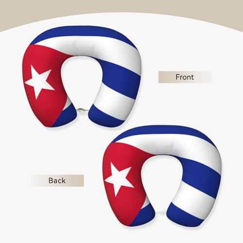 Almohada de poliéster para cuello talla única negra miniatura 3